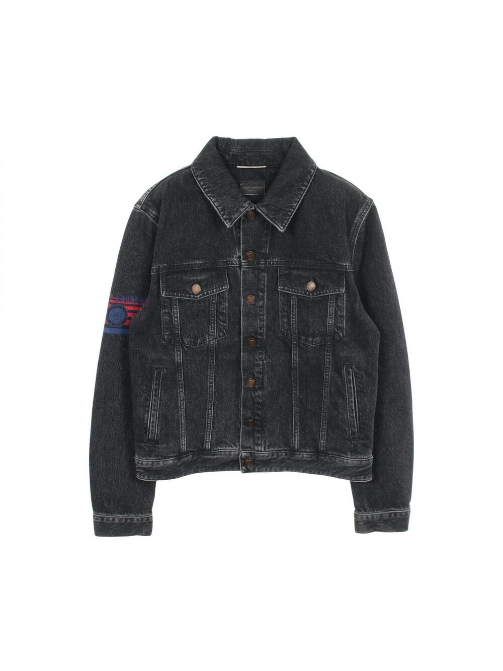 Saint Laurent Paris Denim Jacket Coat #323816S59B